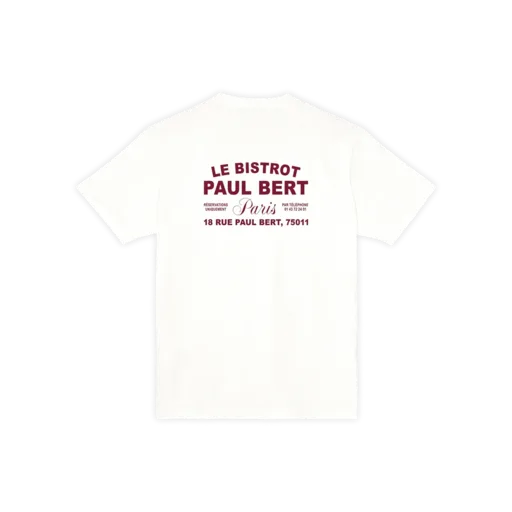 Le T-shirt Blanc — Le Bistrot Paul Bert