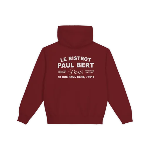 Le Hoodie Bordeaux — Le Bistrot Paul Bert